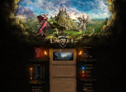 《DainosArt》 MMORPG类型游戏UI网站